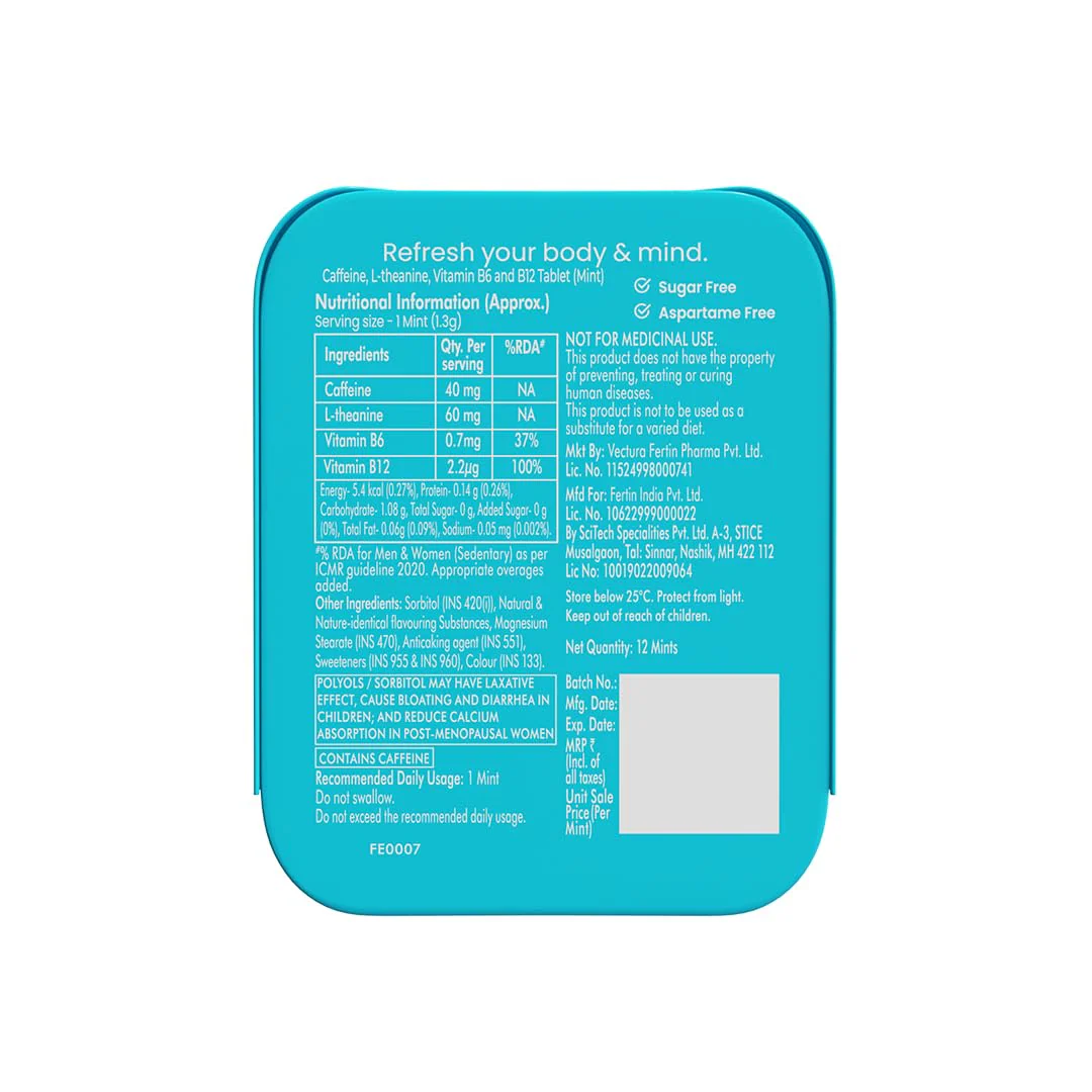Neuro Energy Mints - Peppermint - Pack of 3 (36 Mints) - Image 12